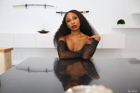 All Black X xxx picture collection featuring Olivia Jayy and Rico Strong in boy-girl action